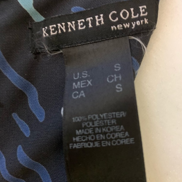 Kenneth Cole knee-length navy dress. - Picture 5 of 6